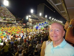 At Carnival in Brazil