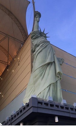 Lady Liberty reigns at the New York City Center Mall, Brazil